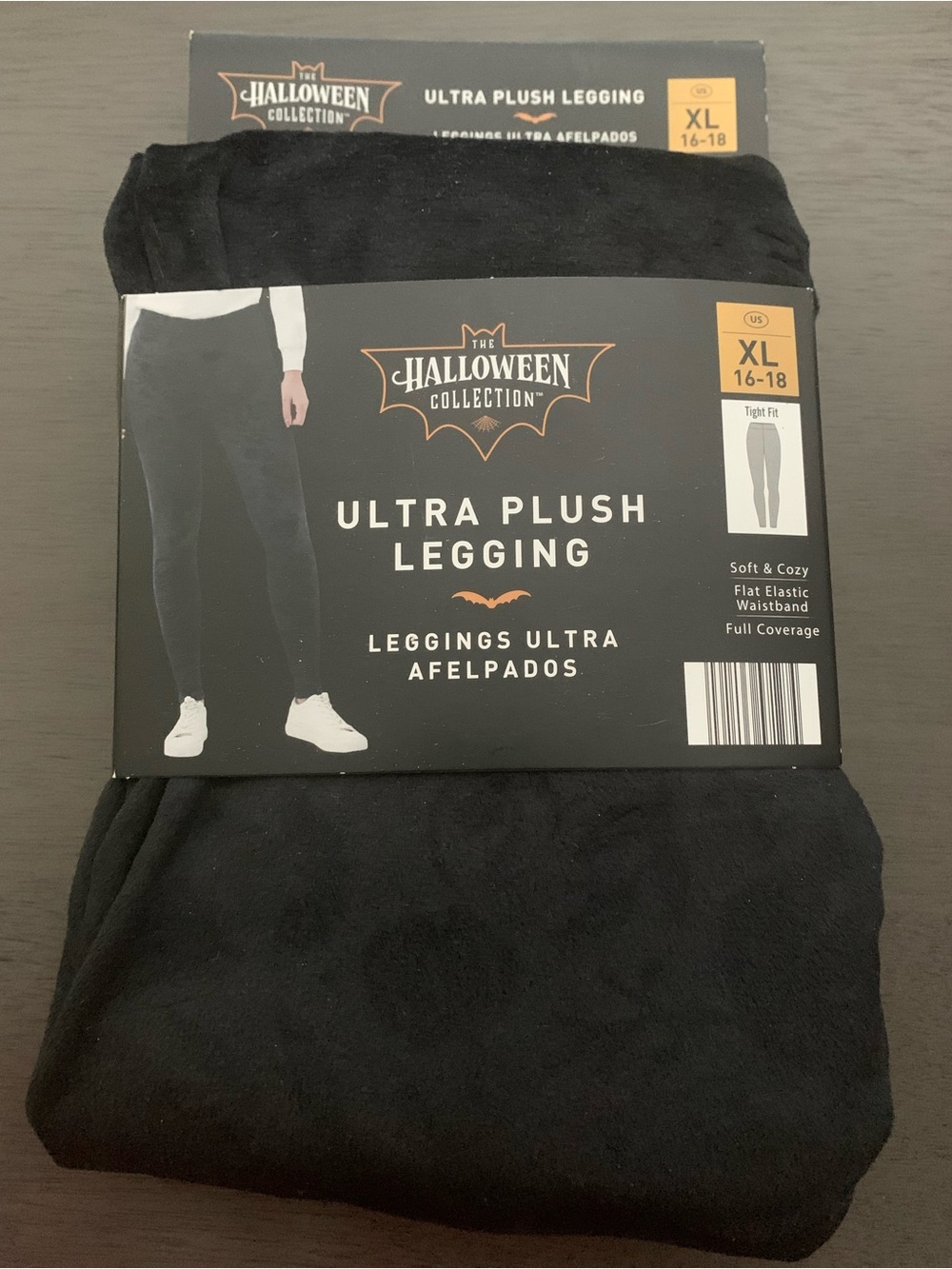 🌸 Sz XL Velour Ultra Plush Legging - Solid Black